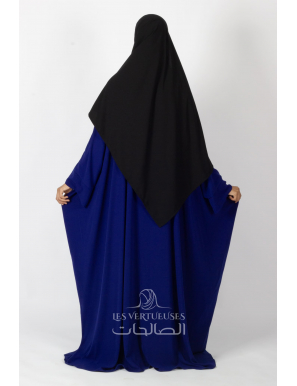 Abaya saoudienne manches boutonnées