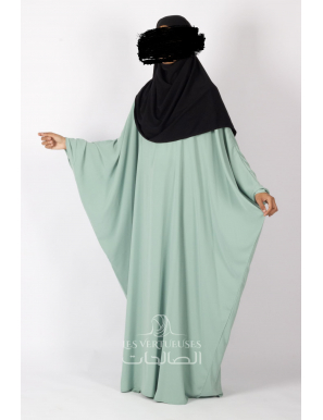 Abaya saoudienne puffy - Les vertueuses