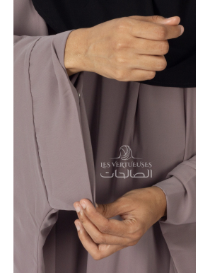 Abaya saoudienne papillon puffy - Les vertueuses