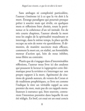 Rappel aux vivants, ce que la vie doit à la mort - Lyess Chacal - Oryms