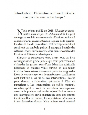 Éduquer nos enfants à la spiritualité - Oryms - Lyess Chacal