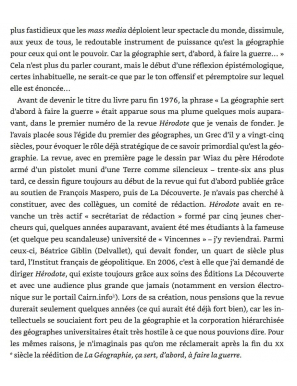 La géographie, ça sert, d'abord, à faire la guerre - Yves Lacoste - La Découverte