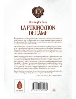 Dix règles dans la purification de l’âme - al-Badr - Ibn Badis