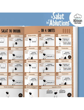 Mini guide illustré : la salat et les ablutions (garçon) - Bdouin