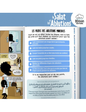 Mini guide illustré : la salat et les ablutions (garçon) - Bdouin