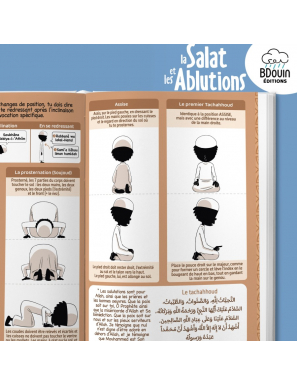 Mini guide illustré : la salat et les ablutions (garçon) - Bdouin