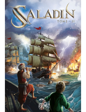 Saladin - Tome 2 - Remonter le Temps, rencontrer l’Histoire - Lyess Chacal - Oryms