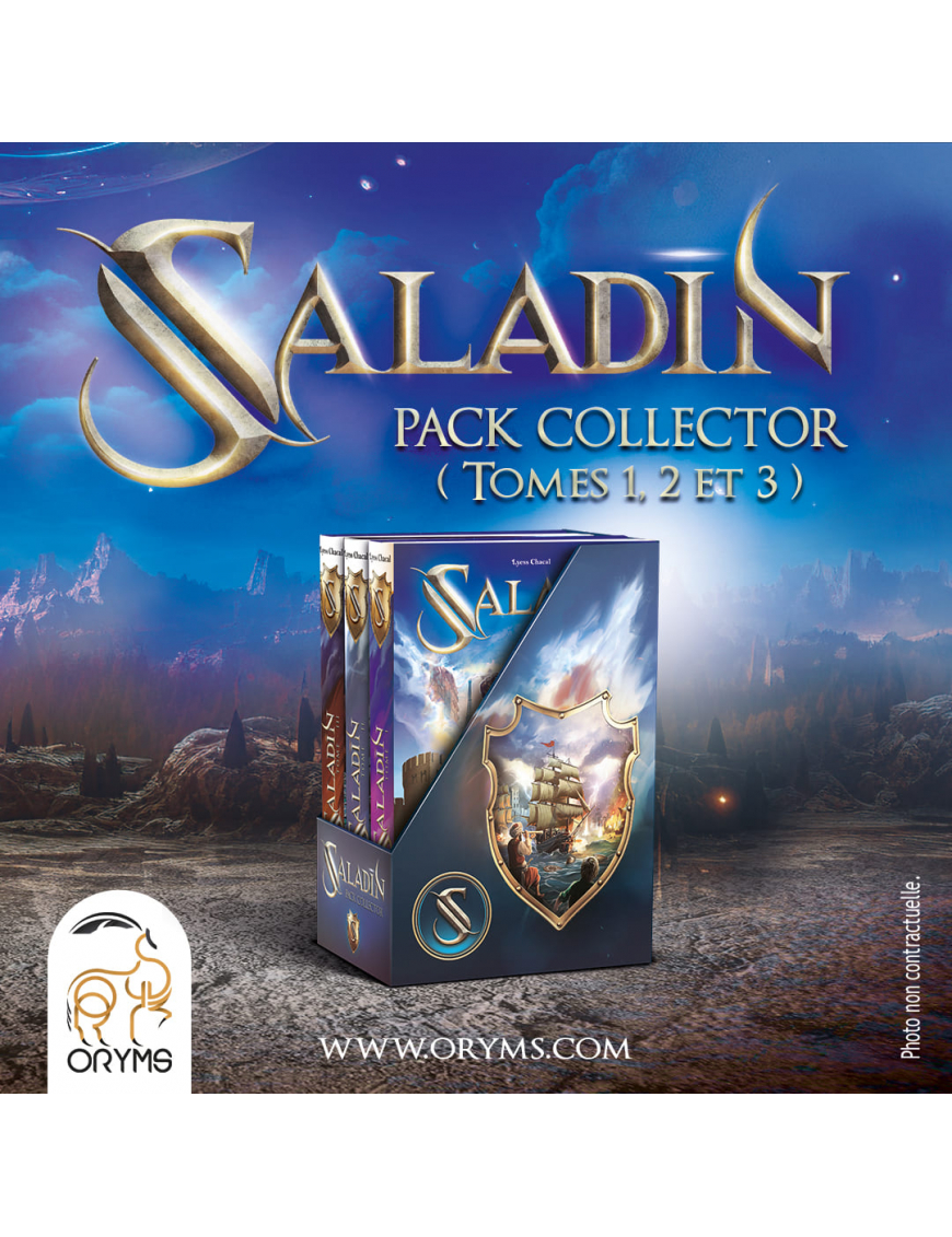 Pack collector Saladin (tomes 1, 2 et 3)