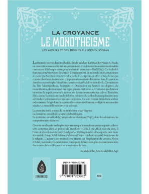 La croyance : le monotheisme - cheikh As- Sa’adi - Ibn Badis