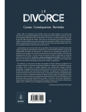 Le divorce : causes - conséquences – remèdes - Dr. Muhammad ibn Nasir Al-Humayid - Ibn Badis