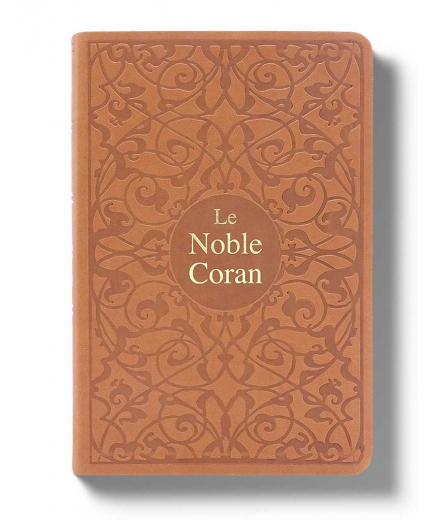 Noble Coran bilingue - marron - Luxe QR - Tawhid