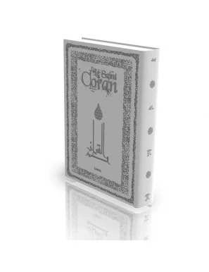 Le Coran - traduit et annoté par Abdallah Penot - couv daim cartonné - gris - Sana