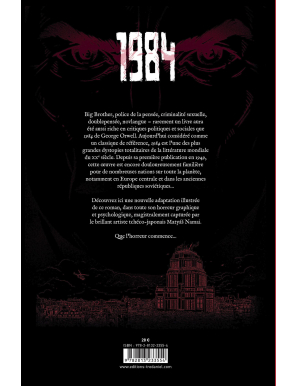 1984 - George Orwell - illustré par Matyáš Namai - édition Trédaniel