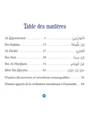 Génies de la civilisation musulmane (français/arabe) - Orientica