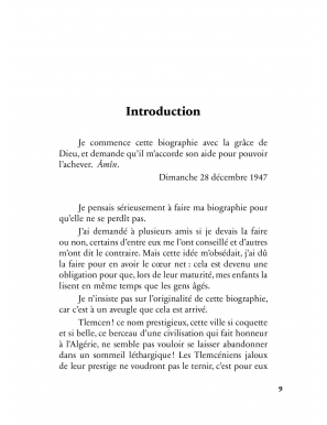 La vie d'un aveugle - Mohamed Kazi Tani - Héritage
