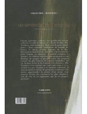 Les sentences d'Ibn Taymiyya - Renaud Kingler - Sarrazins