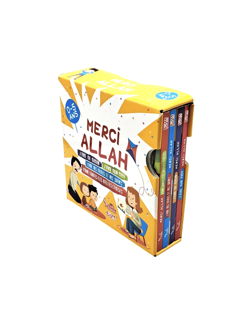 Pack Collection "Merci Allah" : livres d'éveil spirituel pour enfants (0-5 ans) - Sana Kids