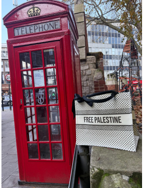 Sac Free Palestine - Blanc
