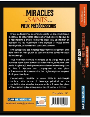 Les miracles des saints et des Pieux prédécesseurs - imam Al-Lâlakâ'i - Dar Al Muslim
