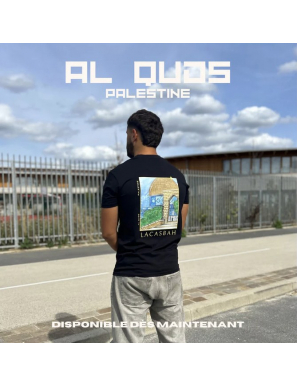 T-shirt Palestine Al Quds - LACASBAH Paris