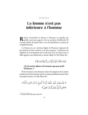 En l'honneur de nos soeurs - Dignité de la femme en islam - Rachid Maach - Al-Hadîth