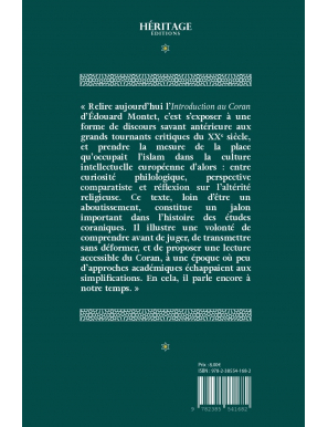 Introduction au Coran - Édouard Montet - Héritage