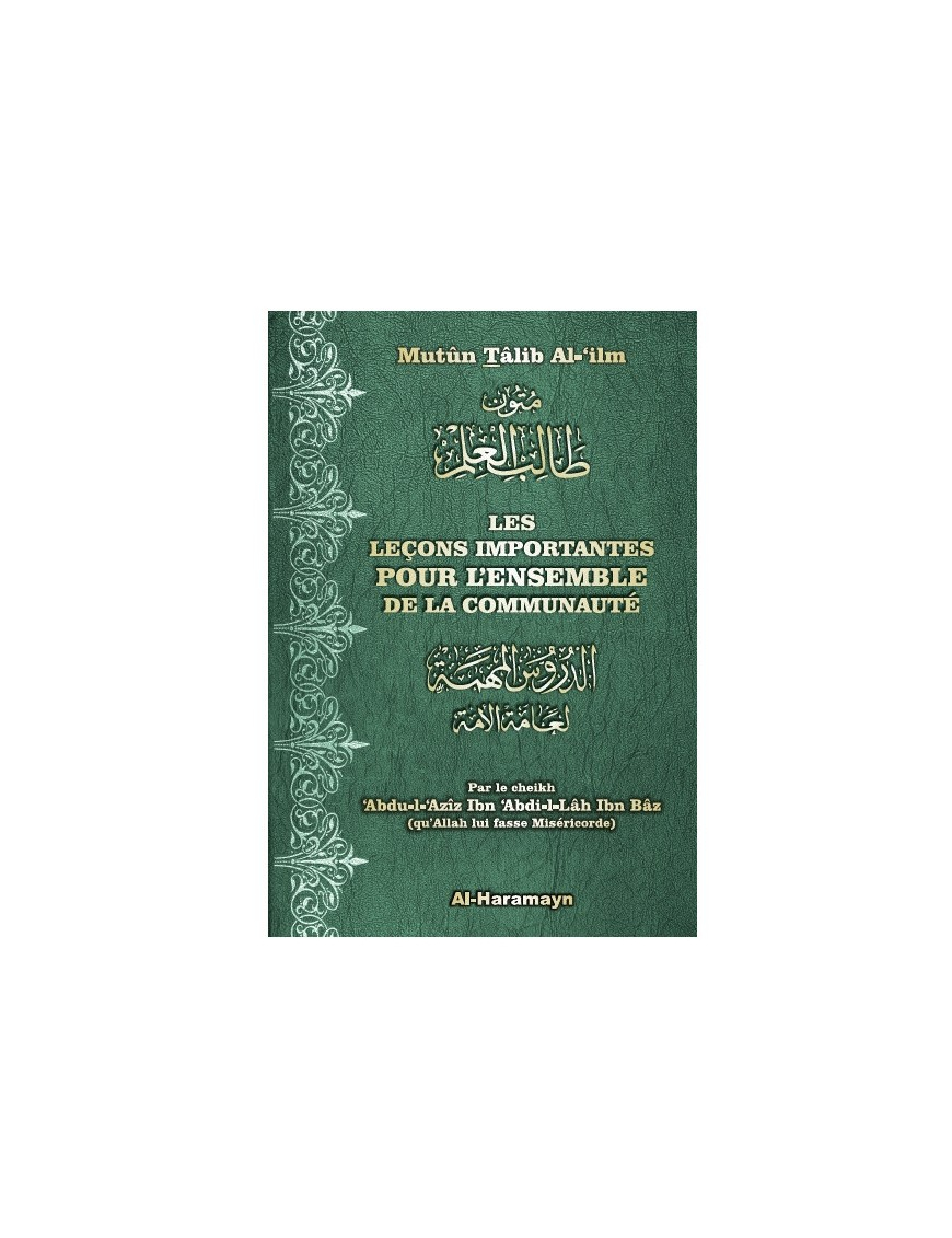 Les leçons importantes pour l’ensemble de la communauté