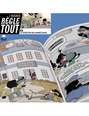 Agence règle tout, le sorcier des marécages - Tome 2 - BDouin - Muslim Show