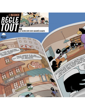 Agence règle tout, le sorcier des marécages - Tome 2 - BDouin - Muslim Show