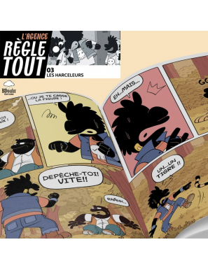 Agence règle tout, les harceleurs - Tome 3 - BDouin - Muslim Show