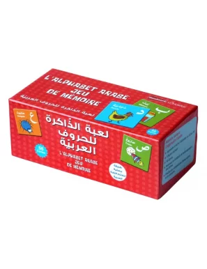 L'alphabet arabe : Jeu de mémoire des lettres arabes - 56 cartes