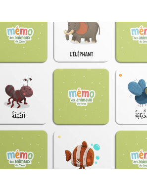 Mémo des animaux du Coran - DeeniLearn