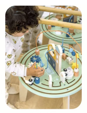 Table d'activités en bois - Tasn'im