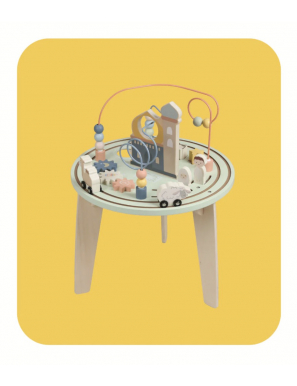 Table d'activités en bois - Tasn'im