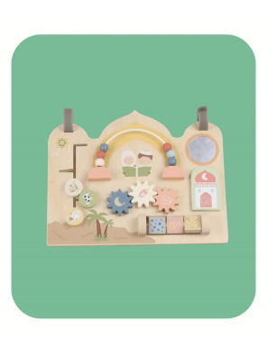 Tablette d'activités en bois - Tasn'im