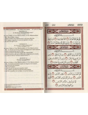 Le Coran (arabe-français) - Sana - 15x22 - Rose