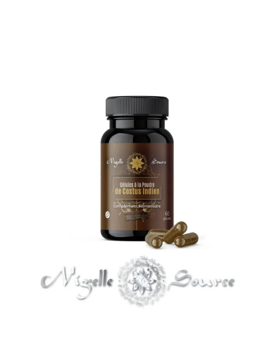 Gélules à la poudre de costus indien