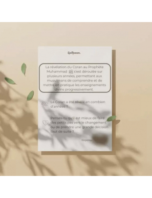 Le quizz Hikma : Jeu de cartes - des questions, réflexions, histoires et faits islamiques - Qalbeen (10 ans et +)