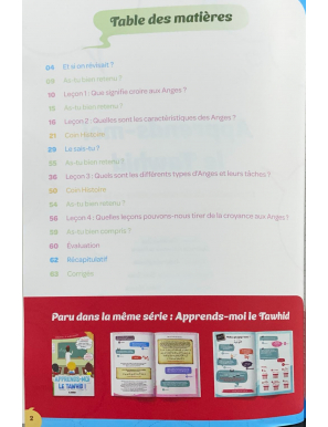 Apprends-moi le Tawhid : Croire aux Anges pour enfants - Said Chadhouli - Al Qamar