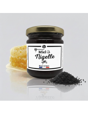 Miel et nigelle – 250g - Bman
