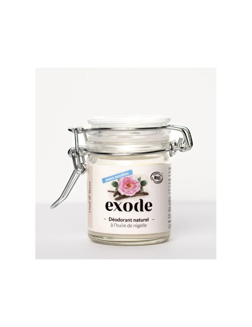 Déodorant peau sensible - Oud & Rose - Exode