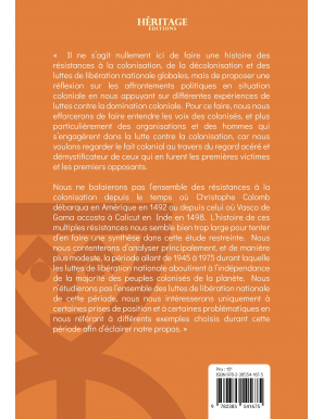 Traité de conflictualité politique en situation coloniale - Youssef Girard - Héritage
