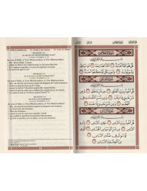 Le Coran (arabe-français) - Sana - 15X22 - Couverture Noir
