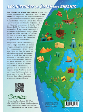 Les Histoires du Coran pour enfants : Atlas illustré des Prophètes et des récits coraniques - Orientica