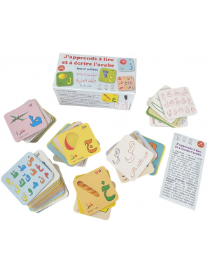 J'apprends à lire et à écrire l’arabe - Jeux et activités (60 cartes) - Orientica
