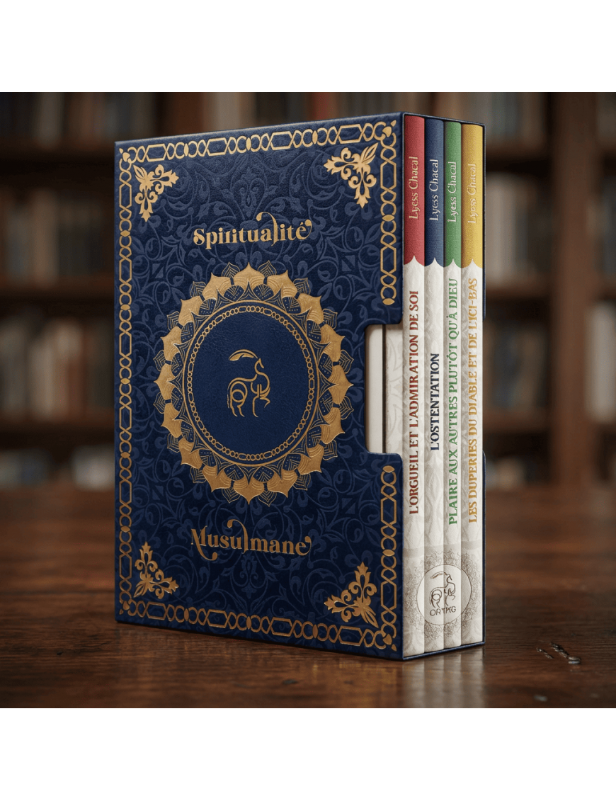 Coffret 4 livres : Les maladies du cœur en islam - Lyess Chacal - Oryms