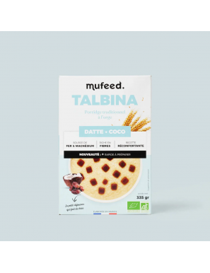 Talbina précuite datte coco - 335g - Mufeed