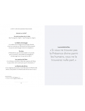 Le petit livre des sagesses musulmanes - Abd El-Hafîd Benchouk - Hachette