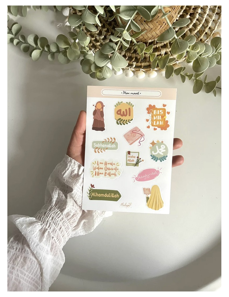 Stickers MOOD Muslimah - Halyn