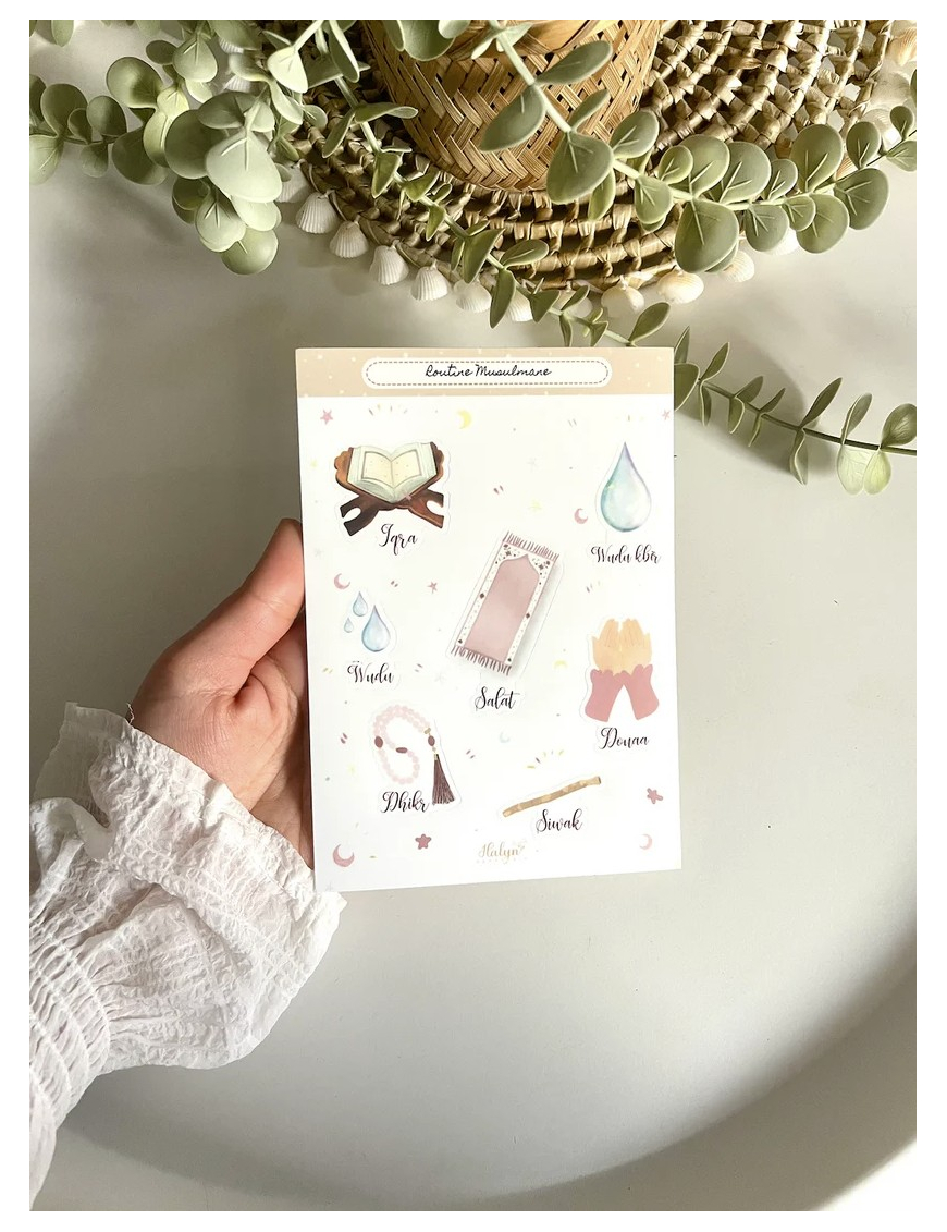 Stickers routine musulmane - Halyn